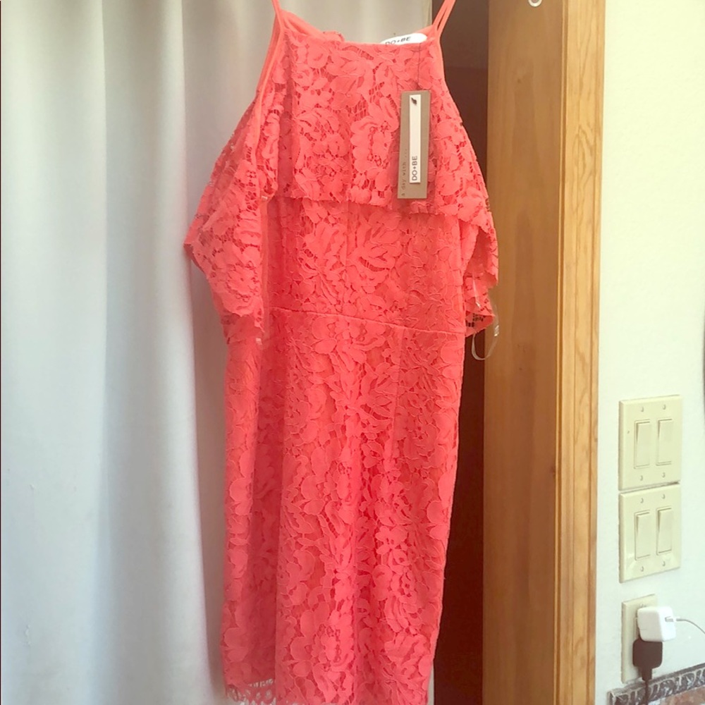Cold shoulder dress